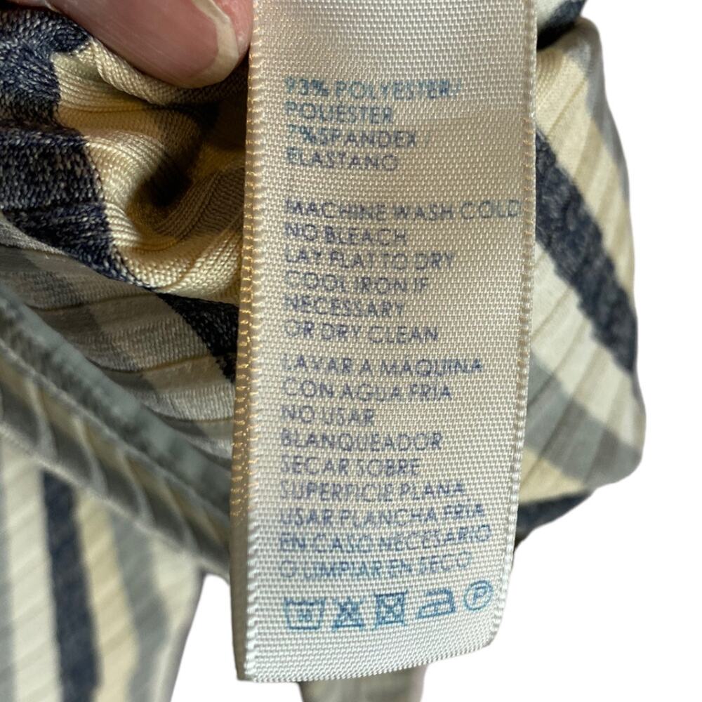 Rebecca Minkoff Stripe Mary Pullover Jersey Mini Dress with Tie Waist Small - Picture 6 of 9